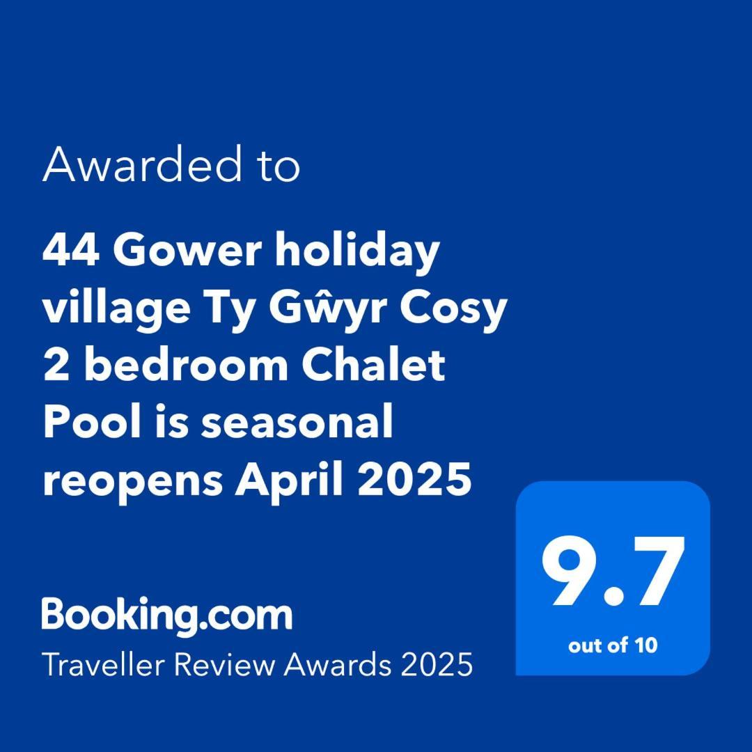 44 Gower Holiday Village Ty Gwyr Cosy 2 Bedroom Chalet 스완지 외부 사진